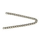 thumbnail image 2 of Cadena De Artesanía De Metal, Artesanía De Bricolaje Estilo Elegante Longitud Cortable Cadenas De Bordillo De Cobre 32.8 Pies Para Banquetes Para Bolso ANGGREK Bronce, 2 of 8