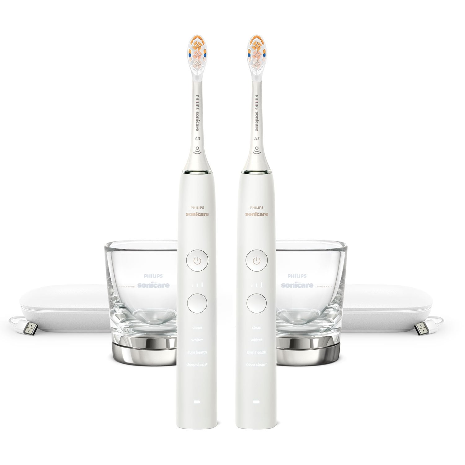 Philips Sonicare DiamondClean Power Toothbrush, Pink and