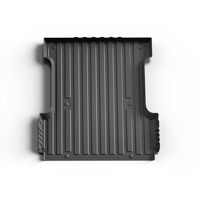Weathertech Bed Mat 37601IM ImpactLiner; Direct Fit; With Raised Edges; Black; Thermoplastic Elastomer TPE Injection Molded Material; Tailgate Liner/Mat Not Included