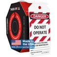 thumbnail image 1 of Etiquetas de bloqueo Accuform NMC 100 Danger Do Not Operation, 1 of 9