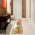 thumbnail image 4 of SKYSONIC 2X6 Feet Autumn Pumpkins Animals Runner Rug with Rubber Backing, Non Slip Entryway Rug Runner Washable Soft Area Rug Carpet for Hallway Bedroom Kitchen Decor, 4 of 6