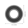 thumbnail image 6 of Wheel Bearing Skateboard 10 Pcs Bones Bearings Industrial R82rs Small Ball Steel Rubber, 6 of 6