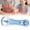 Blue, variant on CSSJKYJ Melon Baller Scoop,Professional 4 In 1 Stainless Steel Fruit Carving Tools Knife Kit, Watermelon Knife for Ice Cream Melon,Dig Pulp Separator Fruit Slicer (Blue)