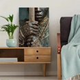 thumbnail image 5 of Black Hand With Golden Royal Sword Canvas Print, African Royalty Elegant Home Living Room Wall Decor Art, 5 of 8