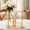 thumbnail image 3 of Artowell Yarn Holder with 2 Spindles, 2-Piece Wooden Yarn Spinner Stand for Knitting & Crochet, Natural Bamboo Color, 3 of 8