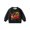 Black, variant on Boys Sweatshirts Kids Festive Fleece Crew Neck Long Sleeve Pullover Sweatshirt Hoodless Top Black 4-5 Years