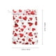 thumbnail image 3 of Bolsas de cordones de la organza de 50 unids Corazón Bolsas de regalo de San Valentín Día de San Valentín, 3 of 5