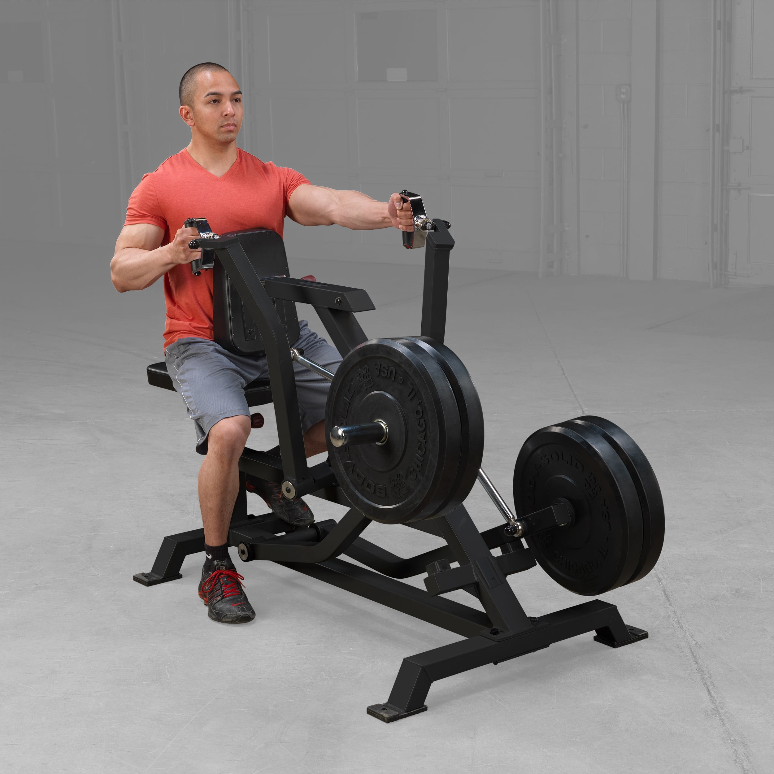 Body Solid - LVSRB Pro Clubline Commercial Leverage Seated Row