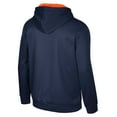 thumbnail image 3 of Men's Colosseum Navy Auburn Tigers Reese Pullover Hoodie, 3 of 3