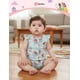 thumbnail image 4 of Enterito para bebé 2 piezas Disney Ariel con mangas con volados, 0-3 meses, 4 of 7