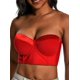 thumbnail image 1 of Sujetador Dvpol 46C Longline Rojo para mujeres de talla grande, 1 of 7