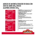 thumbnail image 3 of Aderezo mayonesa La Costeña 500 g + jalapeños enteros 220 g, 3 of 5