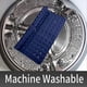 thumbnail image 5 of Square Bath Shower Tub Mat for Bathroom, Non Slip Bathtub Mats with Suction Cups, Drain Holes, Machine Washable, 21 x 21 Inches, Navy Blue, 5 of 5