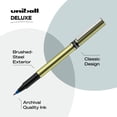 thumbnail image 3 of Bolígrafo Rollerball Uni-Ball Deluxe Punta Fina 0.7mm Tinta Azul Paquete de 12, 3 of 6