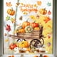 thumbnail image 1 of Pegatina de Cristal para Carrito de Calabaza de Acción de Gracias, Pegatina Decorativa para Fiesta de Festival, 1 of 6