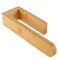 thumbnail image 4 of YIGII Hand Towel Holder, Self Adhesive Bamboo Towel Bar, Wall Mounted Towel Rack for Bathroom Kitchen, 4 of 4