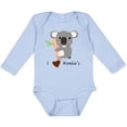 thumbnail image 3 of Inktastic I heart Koalas Boys or Girls Long Sleeve Baby Bodysuit, 3 of 5