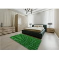 thumbnail image 4 of Ahgly Company Indoor Rectangle Patterned Deep Emerald Green Area Rugs, 2' x 4', 4 of 6