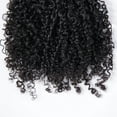 thumbnail image 6 of Eayon Tight Curly Crochet Human Hair Extensions Pre-Seperated Knotless Multi-Textured Kinky Curly Feather Line Human Crochet Hair Natural Color 20 inch 100 Strands/120g, 6 of 12