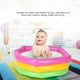 thumbnail image 5 of Mesa de arena con arcoíris de tres capas para pescar, piscina inflable para niños, 5 of 9