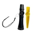 thumbnail image 2 of Yinanstore Flûte Kazoo Facile à Apprendre pour Spectacle de Performance pour Enfants Noir et Or, 2 of 8