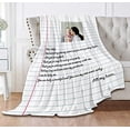 thumbnail image 5 of Customized Photo Collage Blanket-Wedding Blanket. Soft Fleece Throw Blanket, Personalized Picture Blanket. Gift for Wedding, Christmas, Birthday & Anniversary.(Photo Blanket- 07, 50" X 60") Blankets, 5 of 5