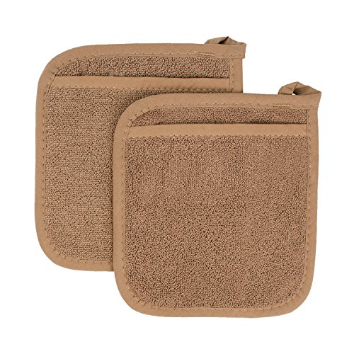 Ritz Royale Collection 100 Cotton Terry Cloth Pocket Mitt Set, Dual