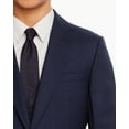 thumbnail image 2 of Z Zegna Mens Drop 8 Prince Of Wales Wool Slim Fit Suit 36 Regular Navy NWT $1435, 2 of 5