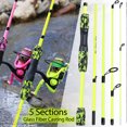 thumbnail image 2 of Sougayilang Portable 5 Sections Spinning Fishing Rod Combo and Spinning Reel Setup, 2 of 8