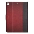 thumbnail image 3 of SaniMore for iPad 10.2" (9th/8th/7th Generation, 2021/2020/2019) Case, Auto Sleep/Wake, PU Leather Patchwork Magnetic Wallet Cover Support Card Slot & Kickstand Shockproof Protective Shell, Red, 3 of 7