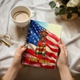 thumbnail image 3 of Firefighter Vizsla Hero Rescue Fire Dept Fireman USA Flag Spiral Bound Journal Vizslas Dog Lover Gifts Idea 5x7in Spiral Notebook - 02026, 3 of 5