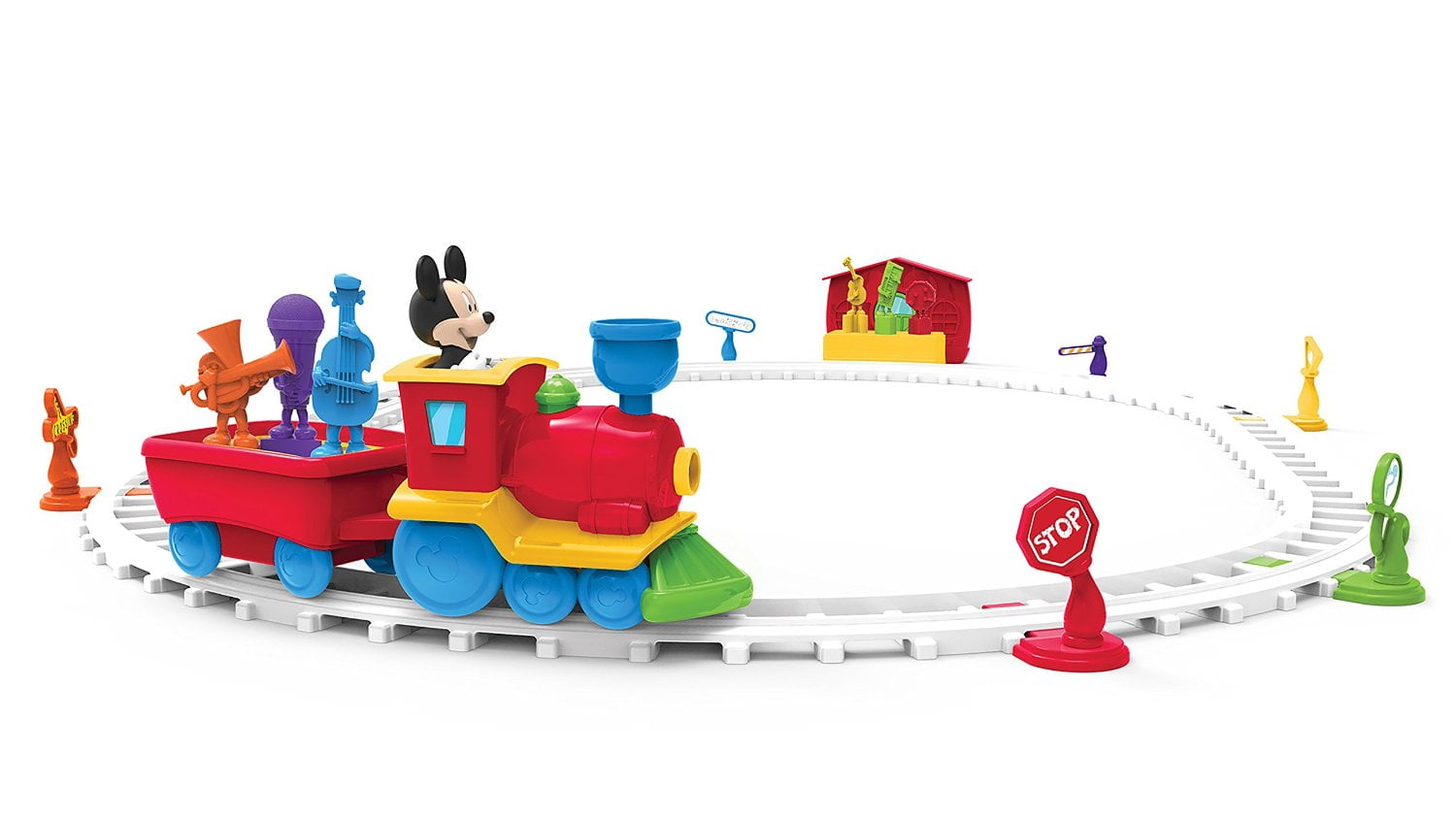 mickey mouse train set walmart