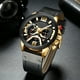 thumbnail image 3 of 8329 Reloj de cuarzo Business Men Simple Sport Wristwatch Three Sub-Dials Calendar CURREN  Mirar, 3 of 5
