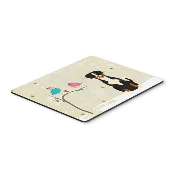 Carolines Treasures Christmas Presents Between Friends Entlebucher Mouse Pad - Hot Pad or Trivet