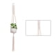 thumbnail image 1 of Advancent Cestas colgantes 100 hechas a mano, soporte para plantas, macramé, colgador de plantas, maceta para colgar en la pared interior, soporte para Jardín y Patio No.10 Advancent HA001777-10, 1 of 1