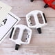 thumbnail image 4 of 1 Pair Aluminium Alloy Bike Pedal Special Rolling Ball Pedal Multi-purpose Bike Pedals Bike Pedal Accessory (Milk White Single Rolling Beads Style), 4 of 4