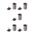 thumbnail image 3 of bedienty 2Pcs/set Wall-mounted Toothbrush Holder Organizer Environment-friendly Plastic Toothpaste Wash Environment-friendly Plastic Toothpaste Wash Cup Mug Coffee 5Set, 3 of 6