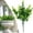 Green, variant on Artificial Boxwood Greenery Bush Faux Shrubs Bouquet Farmhouse Garden Patio Wedding Indoor Outdoor Home Yard Decoration