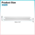 thumbnail image 2 of Uxcell Wall Protector from Furniture, Clear Furniture Bumpers Silicone Rubber Wall Bumper Guards Cabinet Door Bumper Adhesive Wall Protector Bumpers, 5.51''L x 0.7''W x 0.2''T, 20 Pcs, 2 of 6