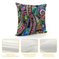 thumbnail image 4 of SHANXI Throw Pillow Covers Square Pillowcases for Home Decor Sofa Car Bedroom Geometric Pattern Painting Pillow Cases 20x20in, 4 of 5