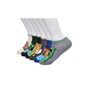 Minecraft Boys No Show Socks, 6-Pack, Sizes S-L