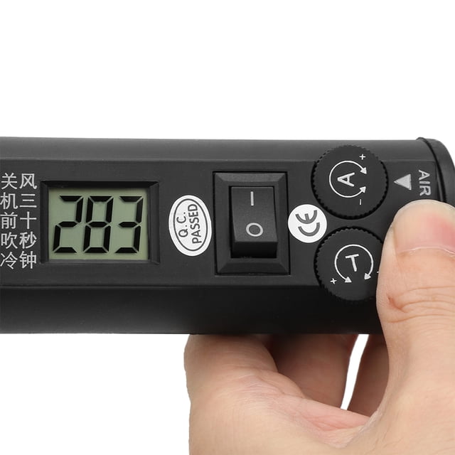 Pistola De Calor Ajustable 450W LCD Desoldador Electrónico