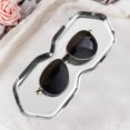 thumbnail image 1 of Feltree Ins Style Octagonal Storage Tray Stainless Steel Jewelry Tray Cosmetic Tray, 1 of 7