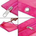 thumbnail image 2 of 2Pcs/4Pcs Pencil Pouch 3 Ring, Zipper Pencil Pouches Case Binder Cosmetic Bag, 2 of 8