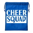 thumbnail image 2 of Mini Cheer Drawstring Bag Pom and Cheer Goodie Bag Team Cheer and Pom Cinch Bags, 2 of 2