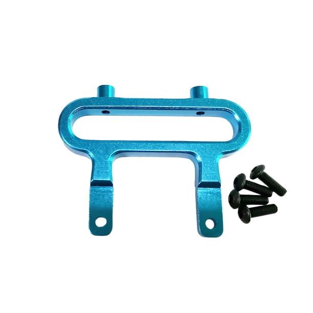 Parachoques delantero trasero Vogacara anticolisión duradero para RC modelo azul