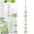 thumbnail image 4 of Coste 7 Chakras La Pared Natural Healing Crystal Hanging Ornament (Oro), 4 of 8