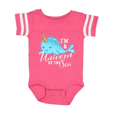 

Inktastic Cute Narwhal I m a Unicorn of The Sea Gift Baby Girl Bodysuit