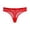 Red, variant on Liuchenyi Women's Panties Under $5 High Waist Underwear for Women Mesh Lace Thong Comfortable Panties Beige S