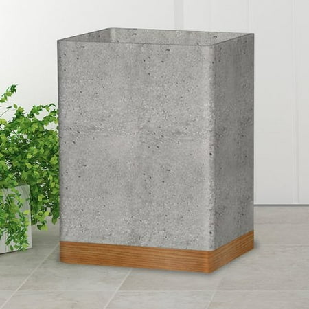 Wooden Wastebasket Stunning 60 Stories Cerny Concrete StoneWooden Wastebasket Walmart Wooden Wastebasket Stunning 60 Stories Cerny Concrete StoneWooden Wastebasket Walmart